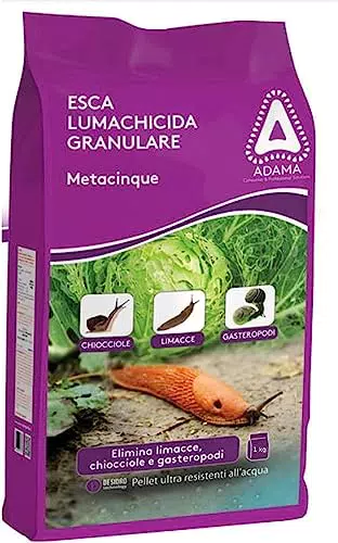Adama Esca Lumachicida Granulare - Elimina Limacce e Lumache