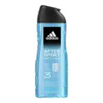 Adidas Gel Doccia 3 in 1 After Sport per Corpo, Capelli e Viso - Formula Vegana