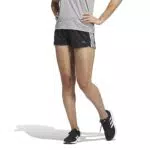 Adidas Pacer 3 Stripe Knit Shorts Donna