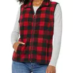Amazon Essentials Gilet in Morbido Pile Senza Maniche dalla vestibilità Classica Donna