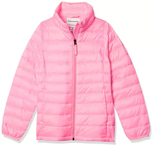 Amazon Essentials Piumino Leggero con Collo a Lupetto Impermeabile per Bambine e Ragazze