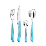 Amefa ECLAT - Set di posate in acciaio per 6 persone, lucidate, antiruggine