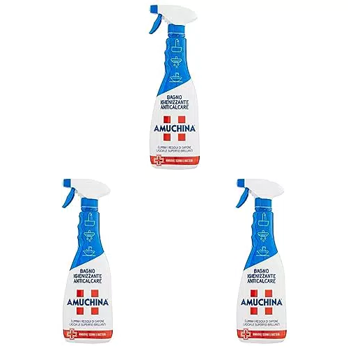 Amuchina Spray Bagno Igienizzante Anticalcare, 750ml