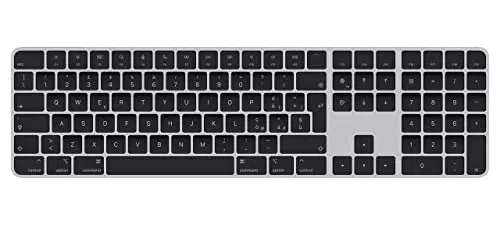 Apple Magic Keyboard con Touch ID e tastierino numerico: Bluetooth, ricaricabile. Compatibile con computer Mac con chip italiano.