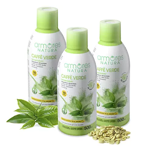 Armores Natura Integratore Alimentare al Caffè Verde con Betulla e Tè Matcha