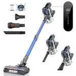 HONITURE - Aspirapolvere Senza Fili Potente 6 in 1 con Touch Screen LCD