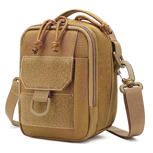 Borsa a Tracolla Uomo Tattica Molle BAIGIO - Ideale per Sport e Viaggi