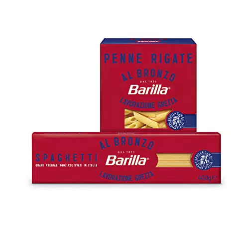 Barilla Pasta Al Bronzo - Spaghetti e Penne