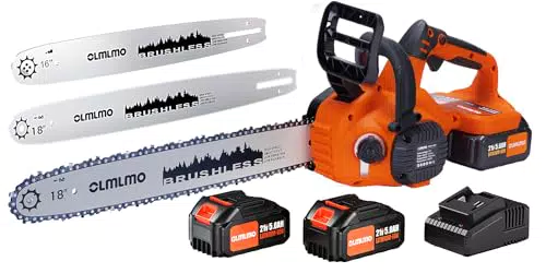 Batteria per motosega con motore senza spazzole da 18" - Al litio 10000 mAh