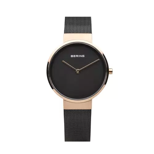 BERING Orologio analogico al quarzo unisex in acciaio inox