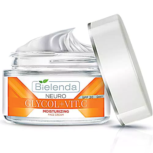Bielenda Neuro Glicol + Vitamina C - Crema Viso Idratante SPF 50