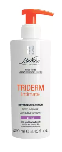 Bionike Triderm Intimate - Detergente Intimo Lenitivo pH 7 per Pelli Sensibili