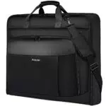 Borsa Porta Abiti da Viaggio Uomo per Viaggi d'Affari, Pieghevole, Nero