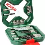 Set Bosch X-Line punte e bit avvitamento per legno, muratura e metallo