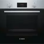 Bosch HBF114BS1 Serie 2 Forno da Incasso con Cottura Uniforme e Display LED - Acciaio