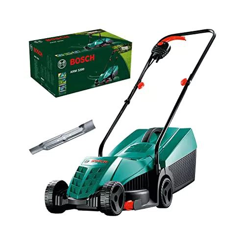 Rasaerba Elettrico Bosch ARM 32 - 1200 W, Larghezza Di Taglio 32 Cm