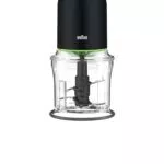 Braun MultiPractic 3 CH3011BK Tritatutto a Quattro Lame in Acciaio Inox, Due Velocità, Funzione One Push