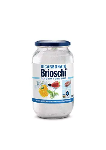 Brioschi - Bicarbonato di Sodio Purissimo per Cucina, Lievitazione e Cura della Pelle