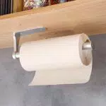 Portarotolo Cucina Autoadesivo in Alluminio - Pratico e Senza Forature