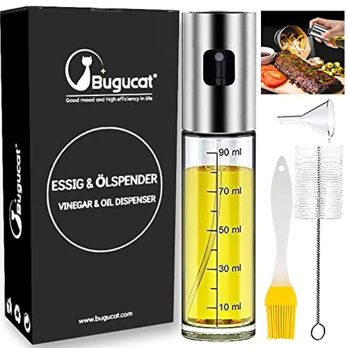 Spruzzatore Olio Bugucat Ricaricabile da Cucina 100ML