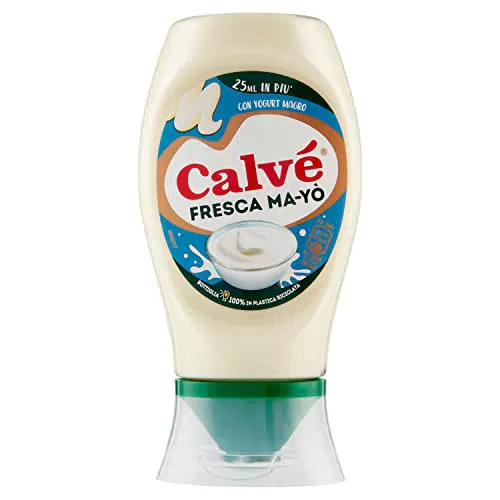 Calvé Maionese Fresca Ma-Yò con Yogurt Magro - Ideale per Insalate di Riso e Patate