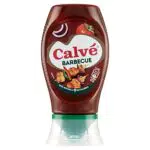 Calvé Salsa Barbeque, Formato 250 ml, Salsa Bbq con Aroma Deciso di Legna e Fumo