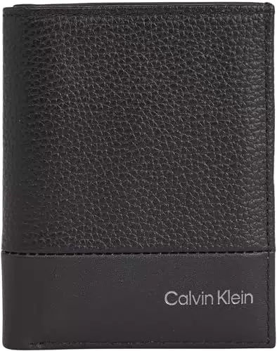 Calvin Klein Borsello Uomo con RFID - Nero