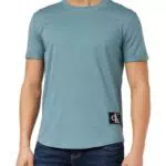 Calvin Klein Jeans Top in Maglia a Maniche Corte