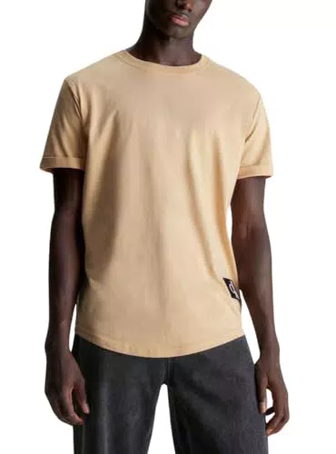 Calvin Klein Jeans Top in Maglia a Maniche Corte