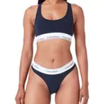 Calvin Klein Set Reggiseno Senza Ferretto Donna