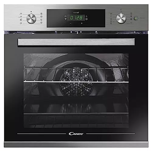 Candy Forno Elettrico Multifunzione da Incasso con Connessione Wi-Fi, 70 L, Autopulente, Classe A