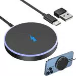INNISTO Caricatore Wireless Induttivo per iPhone 15 Pro Max
