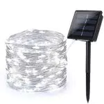 BrizLabs Catena Luminosa Solare da Esterno con 240 LED Impermeabile per Giardino e Feste