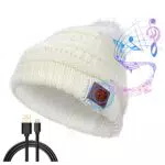 CestMall Berretto Bluetooth V5.0 Invernale da Musica Caldo - Cuffie Wireless Sport Esercizio