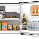 Mini Frigo CHiQ CSD46D4 da 46L in Acciaio Inox con Porta Reversibile