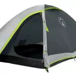Tenda Coleman Darwin Cupola per Campeggio ed Escursionismo, Impermeabile, Montaggio Rapido - Grigio