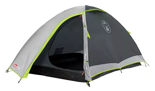 Tenda Coleman Darwin Cupola per Campeggio ed Escursionismo, Impermeabile, Montaggio Rapido - Grigio