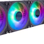 Cooler Master MasterLiquid PL360 Flux - Sistema di Raffreddamento Liquido AIO per CPU, 3 Ventole 120 mm, Radiatore 360 mm, RGB Indirizzabile - Compatibile AMD e Intel