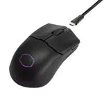 Cooler Master MM712 RGB-LED Mouse da Gioco Wireless Ibrido Ultraleggero - Sensore Ottico PAW3370 19K DPI, Interruttori Ottici 70 milioni di Clic - Nero