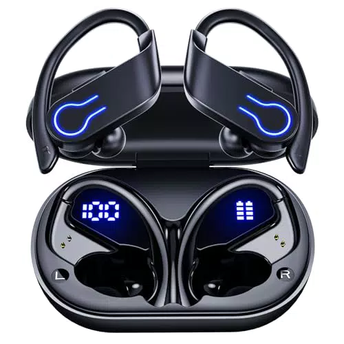 CoolJumper Auricolari Wireless Bluetooth Sportivi con Microfono Integrato