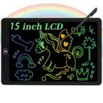 Coolzon Tavoletta Grafica LCD 15 Pollici - Lavagna da Disegno Ewriter Cancellabile