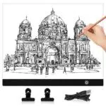 Coolzon Tavoletta Luminosa A3 LED Light Pad per Disegno e Pittura