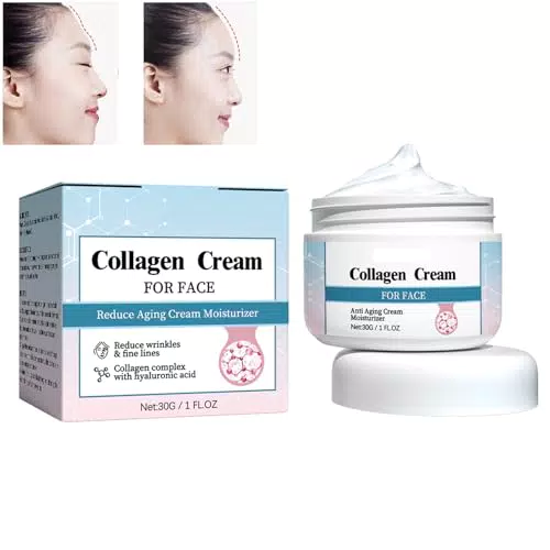 Crema Viso Antirughe al Collagene Illuminante e Rassodante