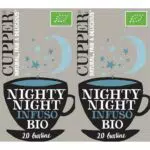 Infuso Biologico Nighty Night con Cannella, Camomilla e Melissa - 40 Bustine
