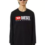 Diesel Uomo T-just-ls-div T-shirt, 9xx-0aaxj, XXS