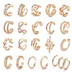 Dochais Ear Cuff - Orecchio Falso Piercing Elica Cartilagine Clip