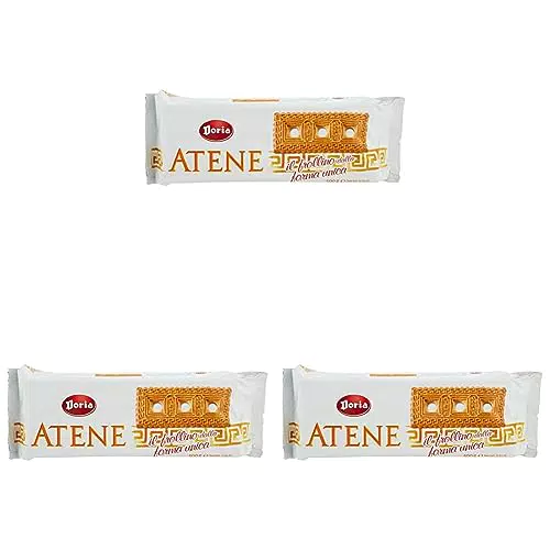 Doria - Atene Biscotti - Ideali per la tua Colazione e Spuntino - Confezione da 1500 gr