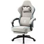 Dowinx Sedia Gaming Ergonomica con Supporto Lombare e Borse di Stoccaggio