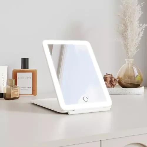 Specchio Trucco da Viaggio LED Ricaricabile Dripex