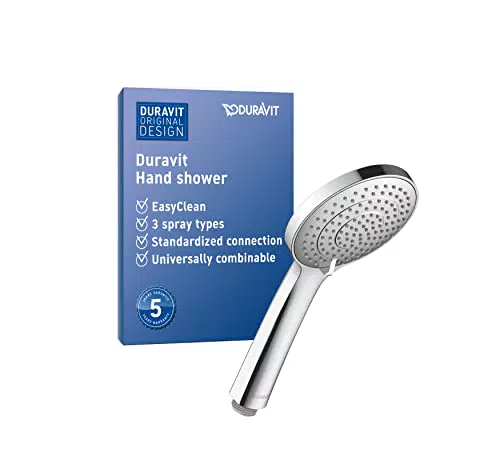 Duravit Doccetta a Mano Universale con 3 Tipi di Getto - Cromo